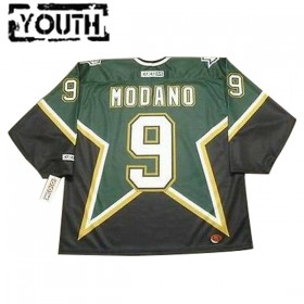 Dallas Stars Trikot Mike Modano 9 CCM Throwback Authentic - Kinder